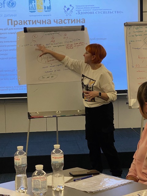 Участь в заході, що присвячений темі: Раннє втручання