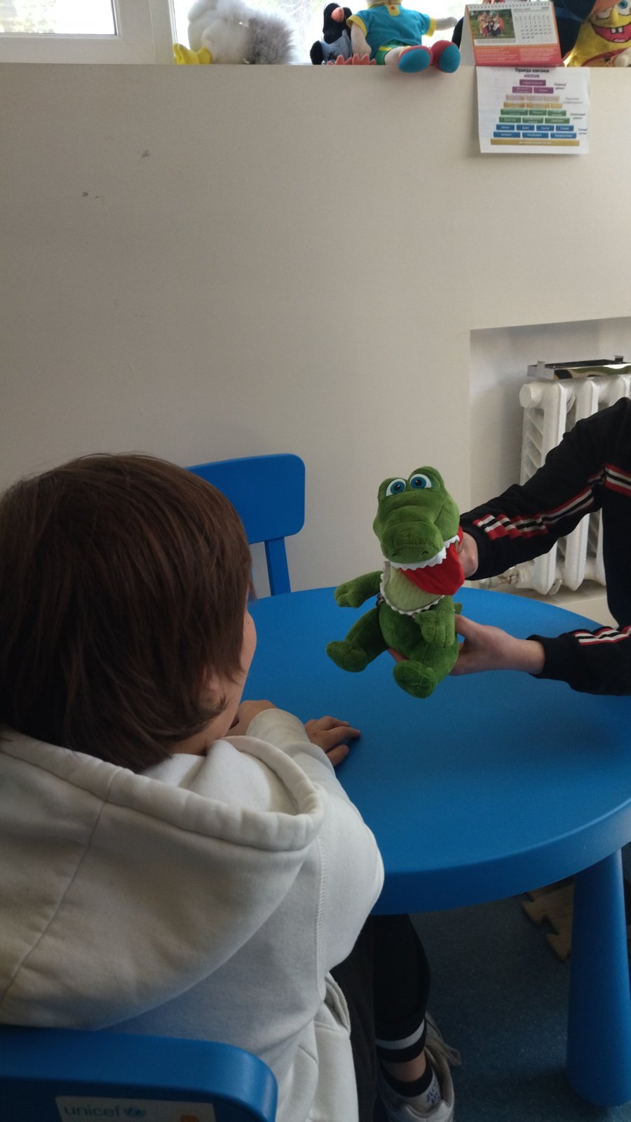 На занятті у логопеда
