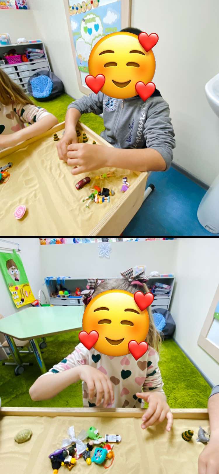 Заняття у практичного  психолога з елементами пісочної терапії